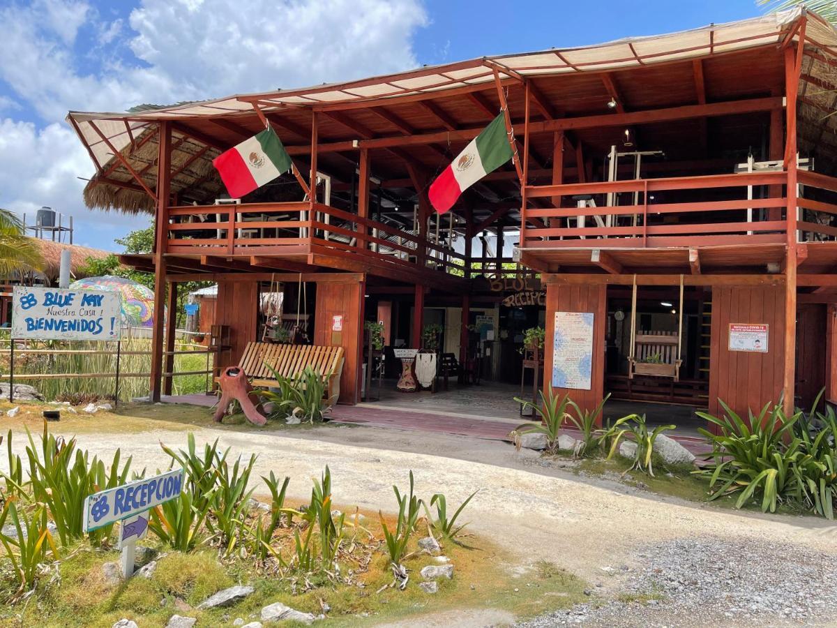 Eco Cabanas Bluekay Mahahual Esterno foto
